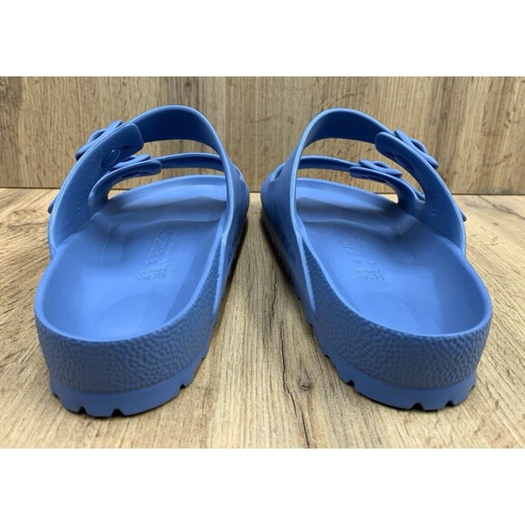 Birkenstock Arizona Sandals Men M8 Women L10 Sky Blue Authentic Made In Germany - Picture 7 of 16